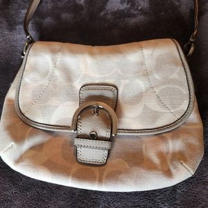Coach Linen Optic C Crossbody